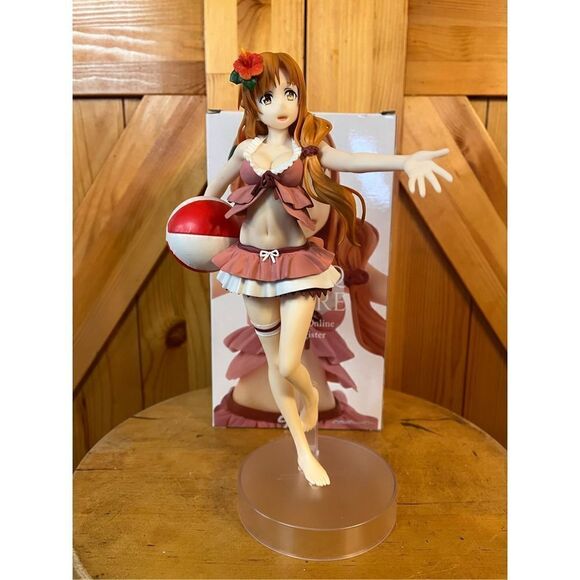 EXQ Figure Sword Art Online - Asuna-Human beach wear & ball. - Picture 2 of 6